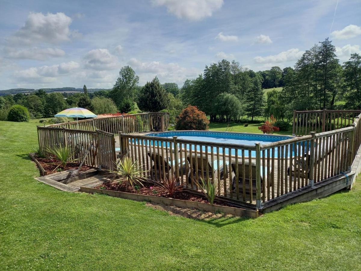 La Gasteboisiere With Swimming Pool And Games Room Le Mesnil-Adelee Kültér fotó