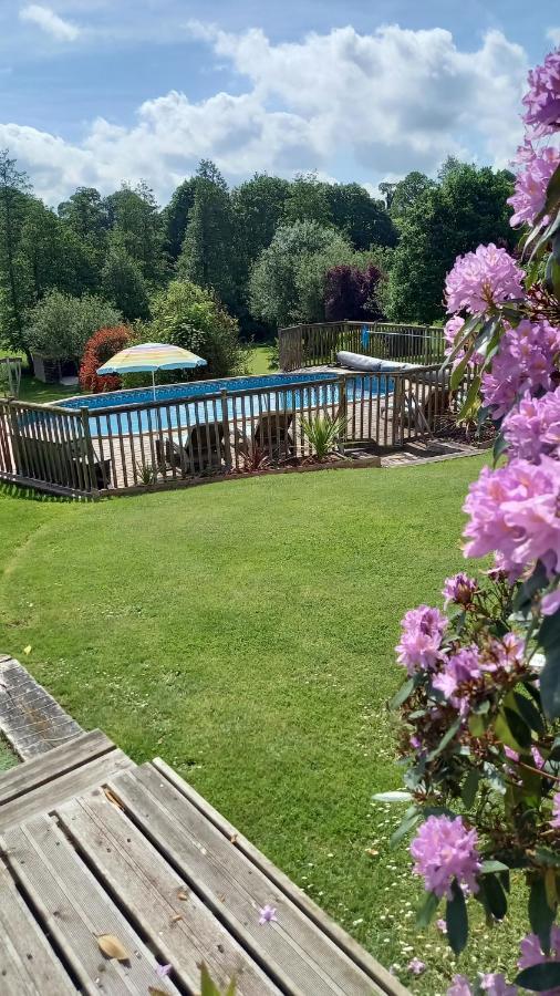 La Gasteboisiere With Swimming Pool And Games Room Le Mesnil-Adelee Kültér fotó